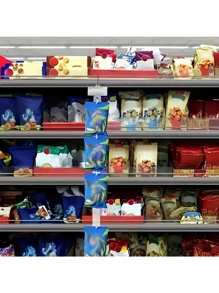 4/6/10 peças, Faixa de plástico para pendurar em exposição de supermercado - Ganchos e clipes para produtos, incluindo ganchos, suprimentos de compras