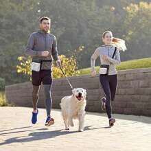 Pets First Dog Treat Training Pouch - Treat Bag For Kibble, Food, Toys, Accessories With Built-In Poop Bag Dispenser - Holder For Small, Medium & Large Dogs & Puppies With Multiple Ways To Wear - Multicolor - View 9