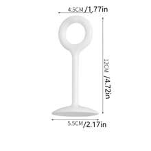 1pc Mesh Kitchen Superfine Mesh Filter Kitchen Nylon Mesh Filter Spoon Is Suitable For Soybean Milk Coffee Milk Yogurt Juice, Tea Filter, Honey, Wine - White - View 9