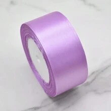 5 Rollos Liston Satinado Para Rosas Eternas Moños Navidad Regalos Decoraciones Manualidades 110 Metros 5 Piezas De 4 Cm Color Morado Rojo Rosa Dorado Beige Durazno Fiucsa Verde W5899 MORADO - Morado - Ver 6