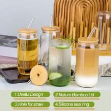 玻璃饮水瓶 大容量水瓶 适用于冷泡茶 冰咖啡