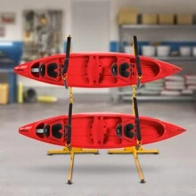 Kayak Storage Rack, Freestanding Storage Rack For Kayak, Double Kayak Storage Rack - 노란색 - 보기 1