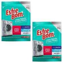 Kit Limpa Máquina de Lavar Roupas Sachê de 80 g, Linha EsfreBom, Bettanin.