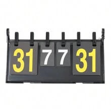 YUNRUX Basketball Timer, Scoreboard - 黑色 - 查看 3