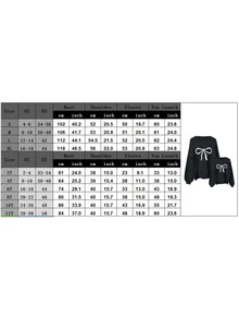 Mommy And Me Matching Outfits Bow Pattern Long Sleeve Round Neck Knitwear Fall Winter Sweaters - White - View 7