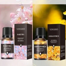 New 10ml Water-Soluble Aromatherapy Essential Oil For Home, Bedroom, Car, Air Freshener, Humidifier. Includes Over 10 Scents Such As Jasmine, Rose, Sandalwood, Lavender, Lemon And More.