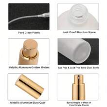 2/1pc 100ml Glass Spray Bottles, 3.4oz, Empty Perfume Spray Bottles, Fine Mist Sprayer