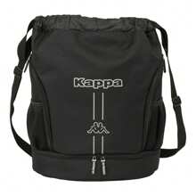 Kappa "Dark" Backpack Bag Large Spacious Compartment And Secure Drawstring Closure | Kappa "Dark" Backpack Bag Reinforced Seams And Official License - Multicolor - View 3