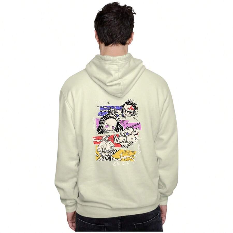 Sudadera Anime Demon Personajes Unisex con Capucha