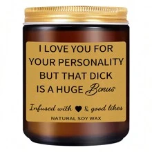 周年纪念、生日、圣诞节礼物，适合他、她、丈夫、男朋友、妻子、女朋友 - 男朋友丈夫礼物、妻子礼物、女朋友礼物 - 丈夫男朋友生日礼物 - 香薰蜡烛 - 彩色 - 查看 42