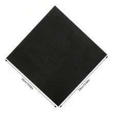 20Pcs Self Adhesive Carpet Tiles Peel And Stick Floor Plank Mat Non-Slip 20 Inch - Black - View 4