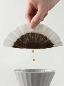 40/50/100/200Pcs Coffee Filters, Coffee Filter Paper, Cone Shaped Paper Filters Easy To Use Upgraded Design Size V02, Coffee Tea Filters For Pour Over And Drip Coffee Maker, V-Shaped Hand Brewed Coffee Filter Paper Filter Cup Uses Filter Paper Hand Brewed Coffee Filter Paper, Compatible With Pour Over Drippers Back To School