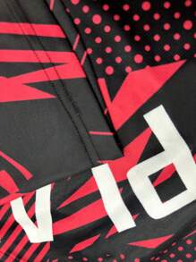 Men & Teenage Boys' Football Sports Sweatshirt & Casual Outdoor Sports Top, Suitable For Football Training And Daily Casual Wear - Red - View 4