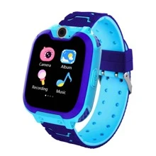 Kids Smart 2G Call Phone Watch Waterproof Mother Children GPS Monitor Boy Girls SOS Child Sports Digital Watches Tracker - Multicolor - View 11