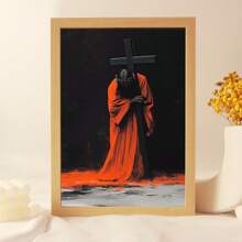 1pc The Resurrection,Easter,Religious Gift, Easter Gifts,Digital Printable Art, Religious Gift,Digital Print,Ideal Gift For Bedroom Living Room Corridor, Wall Art, Wall Decor, Room Decoration,Desktop Decoration,Water Proof Uitable For Bedroom, Living Room, Study Room, Hotel Bar, Corridor, Waterproof Mural