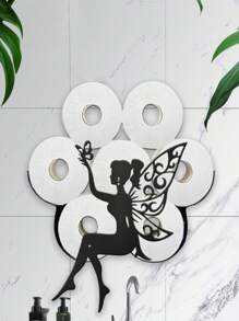 1 pezzo Portarotolo di carta igienica in stile nordico, in metallo e ferro, portasalviette di carta, portafazzoletti, decorazione per tavolo da cucina e sala da pranzo, accessori per la casa, scatola decorativa, regalo per donne, essenziale per viaggi estivi, feste e festività