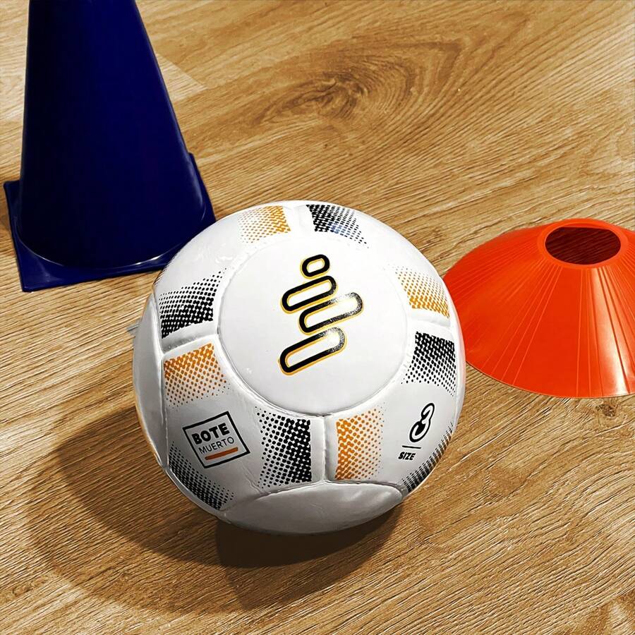 Balón De Fútbol Oka Bote Muerto Cosido a Mano Con Capa Selladora Especial Número 4 y 3