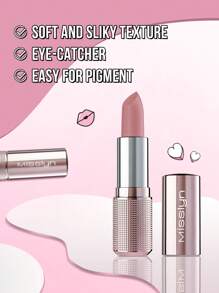 MISSLYN 2PCS Cream Crush Lipstick & Mattastic Nude Lip Glaze Set, Highly Pigmented, Smooth Texture, Long-Lasting Lip Makeup Set, Matte & Satin Finish, Daily Wear, Party, Y2K & Gift - #95+##221 - View 5