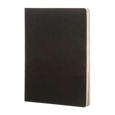 Moleskine Cahier Ruled Journal XL (Solid Black) - 70gsm 100% Cardboard