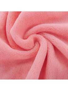 1 Pack Of Mixed Colors (Pink, Gray, Green, Blue, Purple, Lake Blue) Coral Velvet Solid Color Cut Edge Face Wash Towel Soft Absorbent Hand Towel Household Breathable Towel, Household Multifunctional Towel, Highly Absorbent Towel (4 Sizes Available 35*75, 50*100, 70*140, 100*150)