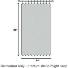 Patio Door Curtain Sound Blocking, Bedroom Privacy Room Divider Curtain Screen Partitions, Thermal Insulated Blackout Closet Sliding Door Curtain (1 Panel, 8.3ft Wide By 7ft Long, Gray) - Burnt Orange - View 10
