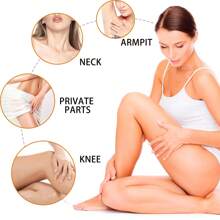 60ml 祛斑霜，淡化膝盖、肘部、腋窝的黑斑，软化和提亮肤色，适合所有皮肤类型的身体保湿霜 - 白色 - 查看 10