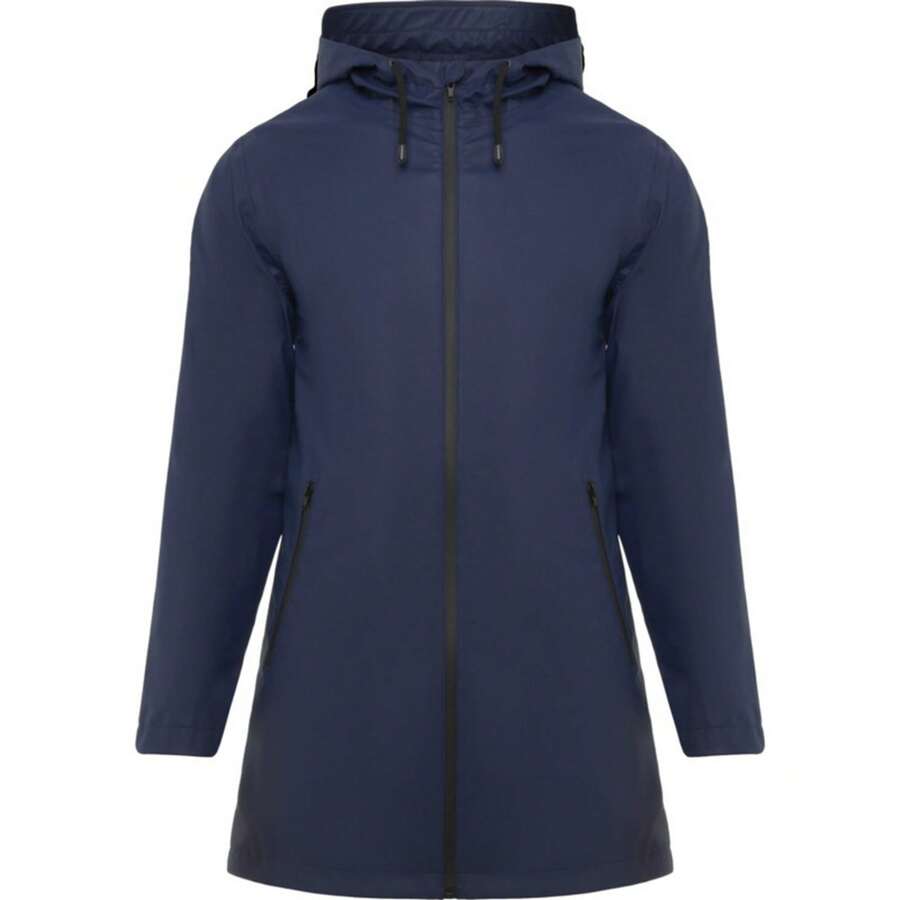 Roly Womens/Ladies Sitka Waterproof Raincoat (Navy Blue) - 210gsm - Blue - View 1