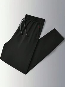 Pantalones deportivos para hombres de secado rápido y transpirables, nuevos pantalones largos con absorción de humedad para fitness, correr, trotar