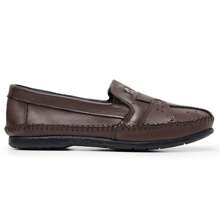 Men's Genuine Leather Moccasins For Everyday Use - 106 咖啡 - 查看 2