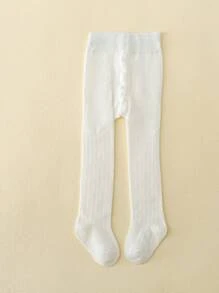 3 件装婴儿纯棉网眼打底裤 - 彩色 - 查看 4