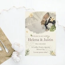 Personalized Acrylic Wedding Invitations, Customized Picture Text Invitations, Birthday Invitations, Wedding Cards, Bridal Shower Gifts, Event Invitations, Groomsmen Gifts, Wedding Items, Bridesmaid Gifts - Transparent - View 12