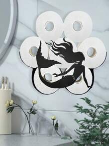 1 pezzo Portarotolo di carta igienica in stile nordico, in metallo e ferro, portasalviette di carta, portafazzoletti, decorazione per tavolo da cucina e sala da pranzo, accessori per la casa, scatola decorativa, regalo per donne, essenziale per viaggi estivi, feste e festività