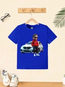 Tween Boys Sets - 寶藍色 - 查看 2
