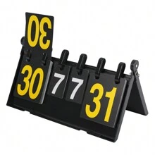 YUNRUX Basketball Timer, Scoreboard - 黑色 - 查看 8