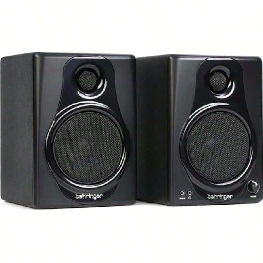 Behringer MEDIA 40USB Active Studio Monitor Compatible With PC And - as pic - View 1