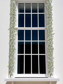 1 件/3 件人造黄杨花环，68.9 英尺绿色藤蔓，假塑料悬挂植物，无需电力，非常适合婚礼、家庭聚会、派对墙壁装饰 - 綠色 - 查看 9