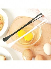 2pcs Eggs Whisk Kitchen Milk Eggs Beater Stick Cake Cream Batter Spoon Mixing Mixer Tools, Easy To Clean, Multi-Use In The Kitchen