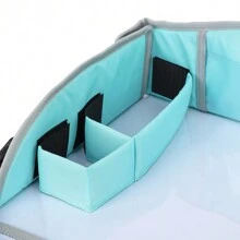 1pc Baby Portable Travel Car Drawing Board, Wipeable Kids' Drawing Board, Car Whiteboard Drawing Board Tray