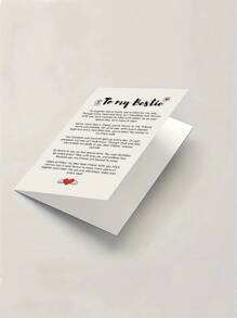 Tarjeta de felicitación de cumpleaños de alta calidad - 1 pieza con mensaje conmovedor para el/la mejor amigo(a) - con sobre, poesía reflexiva y diseño de amor con alas