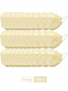 10 件/30 件/50 件 KF94 一次性口罩，彩色 3D 鱼型口罩，4 层防护口罩，适用于成人男女