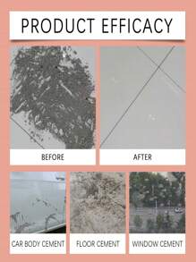 Cement Cleaner Dissolves Ceramic Tiles Cement Ash Concrete Floor Cleaning Cement Cleaner - Multicolor - View 8