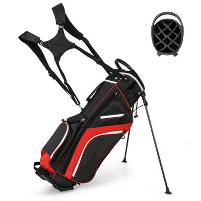 Golf Stand Bag Golf Club Bag Men & Women With 14 Way Top Dividers