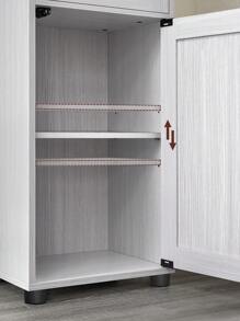 VASAGLE Bathroom Furniture Sets - Light Grey - View 4
