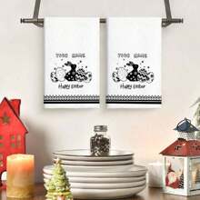 2 chiếc khăn mặt in hoa diên vĩ tím cá nhân hóa, khăn lau trà, khăn tay, khăn tắm - Mềm mại, Có thể giặt bằng máy, Dễ chăm sóc. Món quà tuyệt vời cho gia đình và bạn bè vào mùa xuân, mùa hè, ngày lễ tình nhân, kỷ niệm - Kết hợp 1 - Xem 6