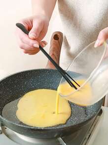 2pcs Eggs Whisk Kitchen Milk Eggs Beater Stick Cake Cream Batter Spoon Mixing Mixer Tools, Easy To Clean, Multi-Use In The Kitchen