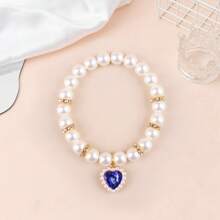 1 Piece Cute Pet Pearl Collar Dog Princess Bow Necklace Cat Jewelry Collar Puppy Accessories Dog Chain Chihuahua Wedding Jewelry Stuff - Multicolor - View 6