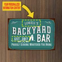 Personalized Vintage Car License Plate Sign: 8x8 Inch Vertical Metal Decor For Children's Bedroom - Multicolor - View 1