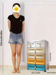 5/4/3/2/1 Layer Closet Organization And Storage Storage Organizer Closet Organizer Shoe Rack Makeup Organizer Clothes Organizer Storage Cabinet Dresser For Bedroom Drawer - 49 European - View 3