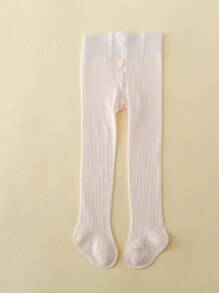 3 件装婴儿纯棉网眼打底裤 - 彩色 - 查看 6