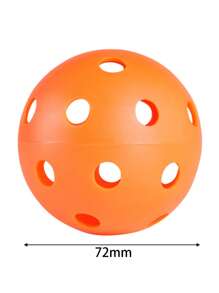 1pc Pickleball With 26 Holes For Indoor And Outdoor Match Training - Multicolor - View 13